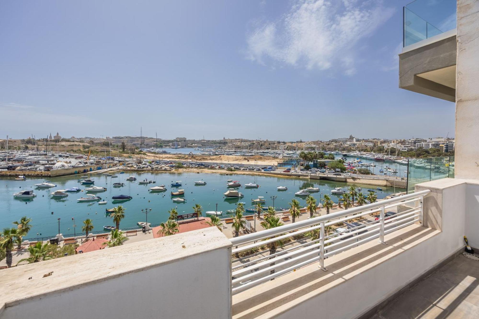 New Duplex Penthouse W Breathtaking Views By Sf Homes Gzira Exteriör bild