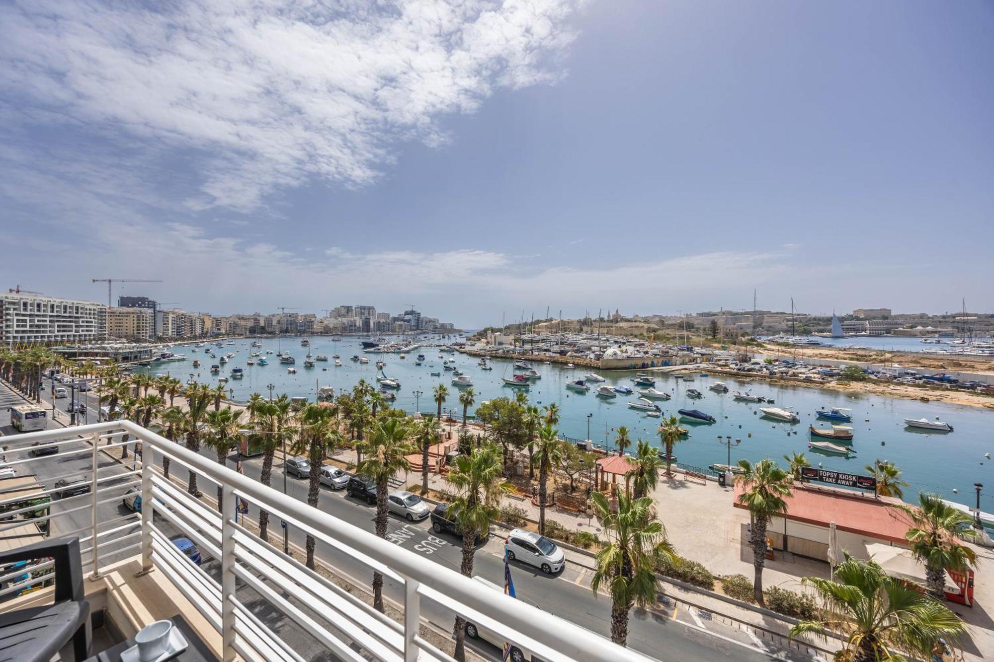 New Duplex Penthouse W Breathtaking Views By Sf Homes Gzira Exteriör bild
